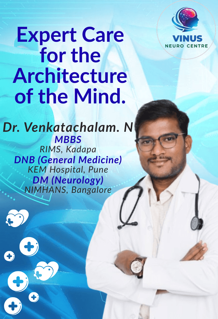 Portrait of the neurologist at Vinus Neuro Center